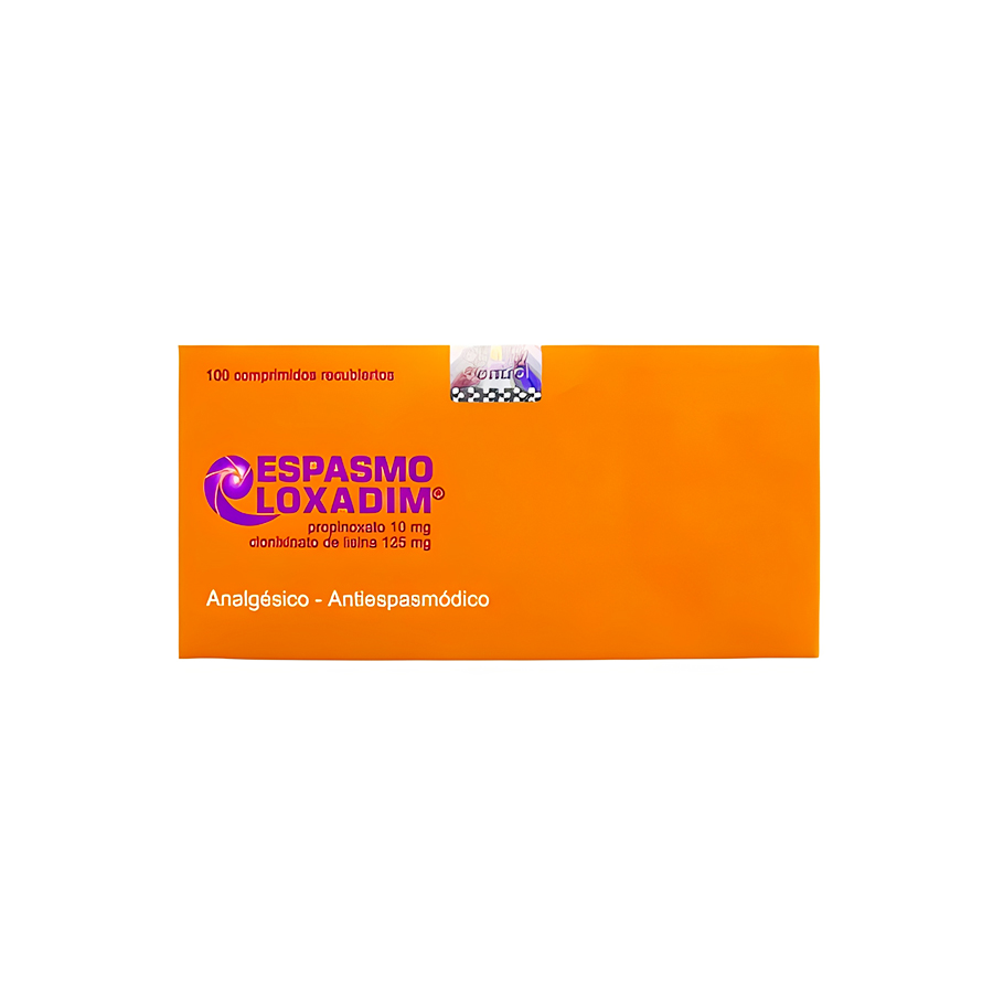 Espasmo Loxadim x comp Propinoxato- Clonixinato Lisina