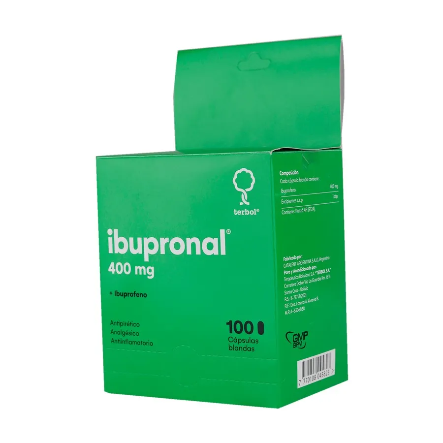Ibupronal 400 mg x 1 Capsula Blanda