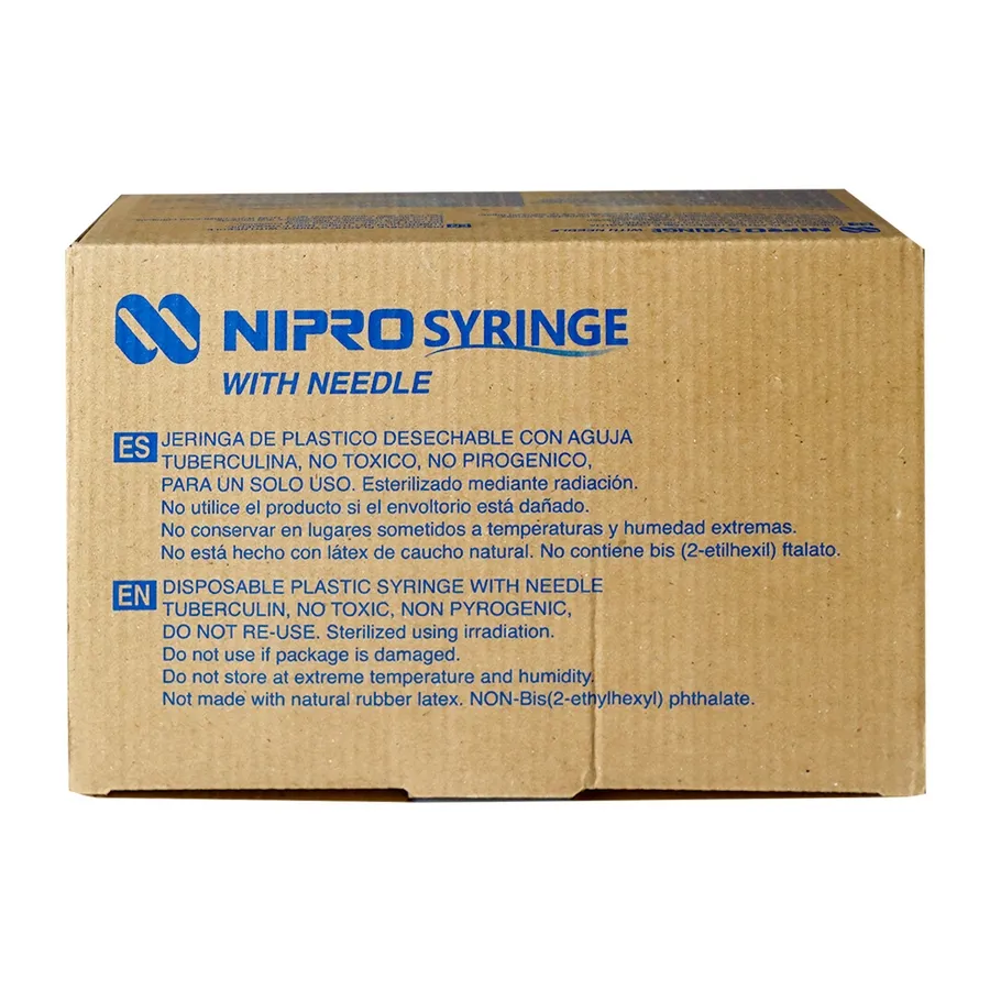 Jeringa Tuberculina # 25G X 5/8 Nipro