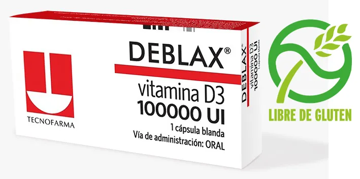 Deblax Vitamina D3 100000ui  x 1 cap