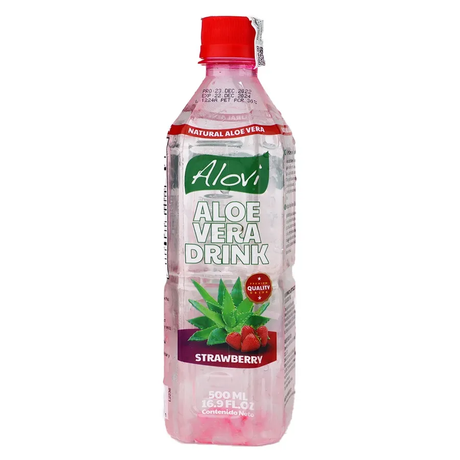 Jugo Aloe Vera Alovi Strawberry 500 ml | HIPERMAXI 3 PASOS AL FRENTE ...