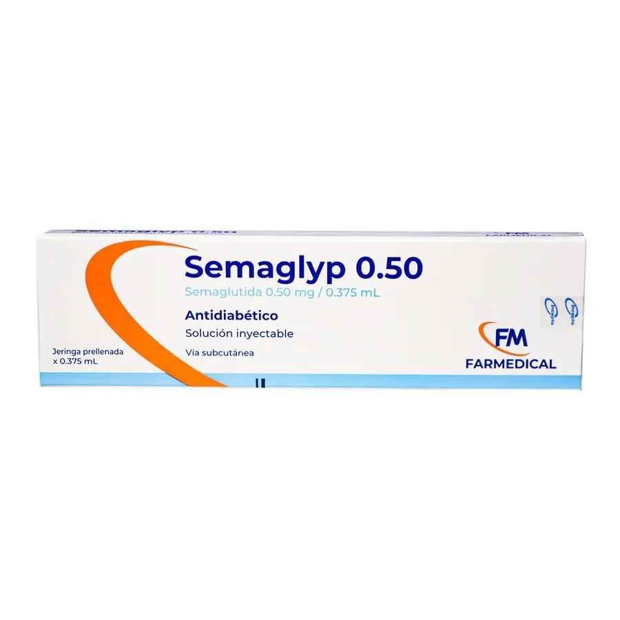 Semaglyp 0.50Mg Semaglutida Subcutánea x 1 jeringa prellenada