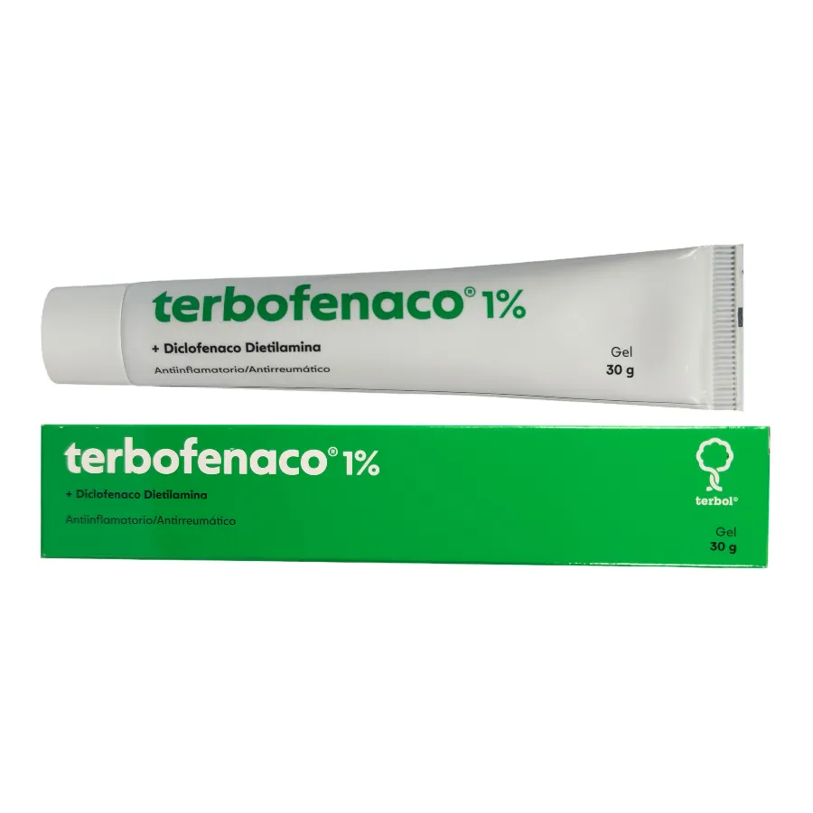 Terbofenaco 1% Gel X 30 Gr Diclofenaco
