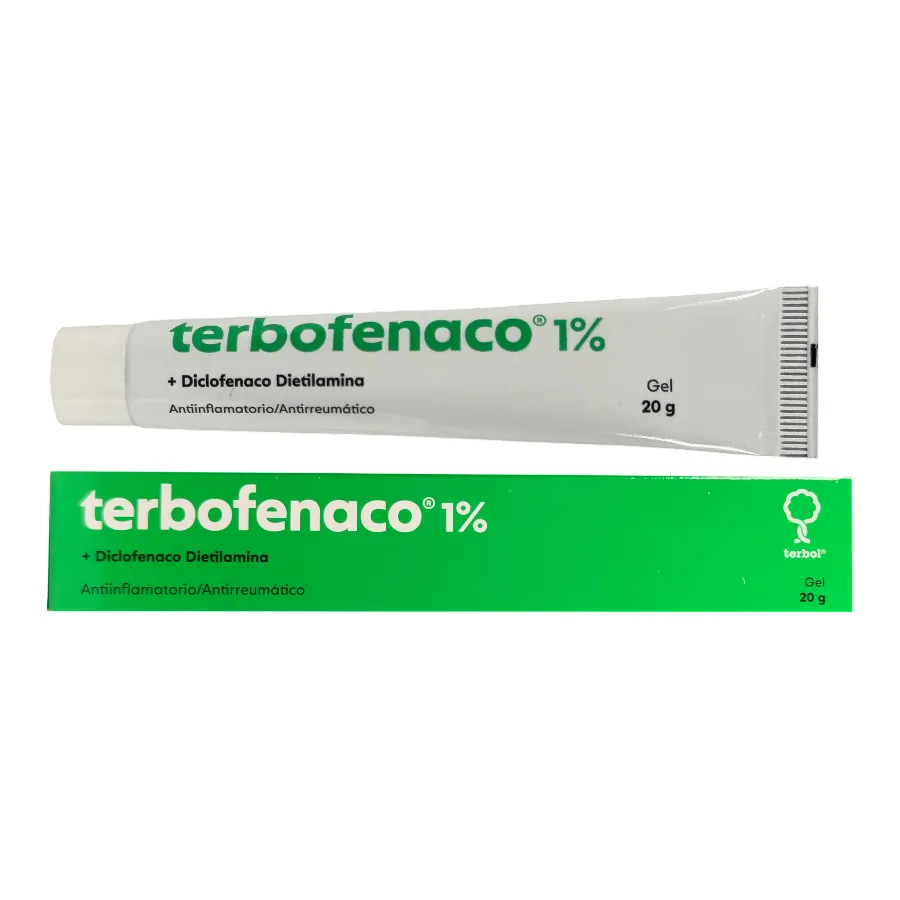 Terbofenaco 1% Gel X 20 Gr Diclofenaco