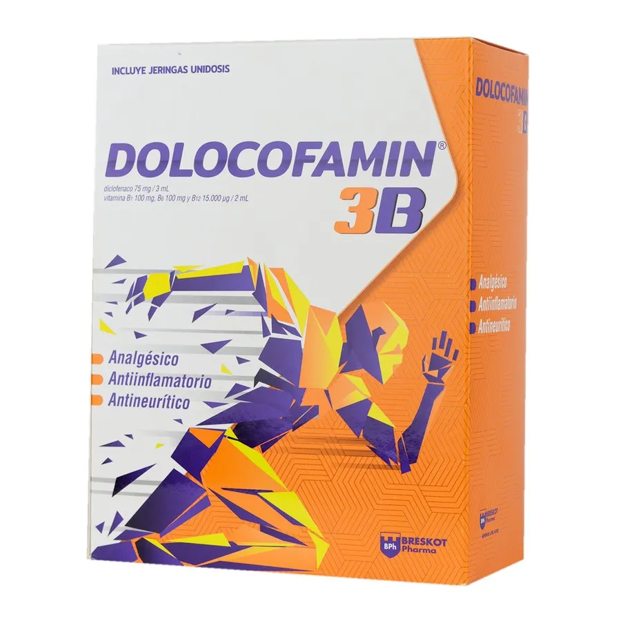 Dolocofamin 3B x Par Amp +  Jeringa