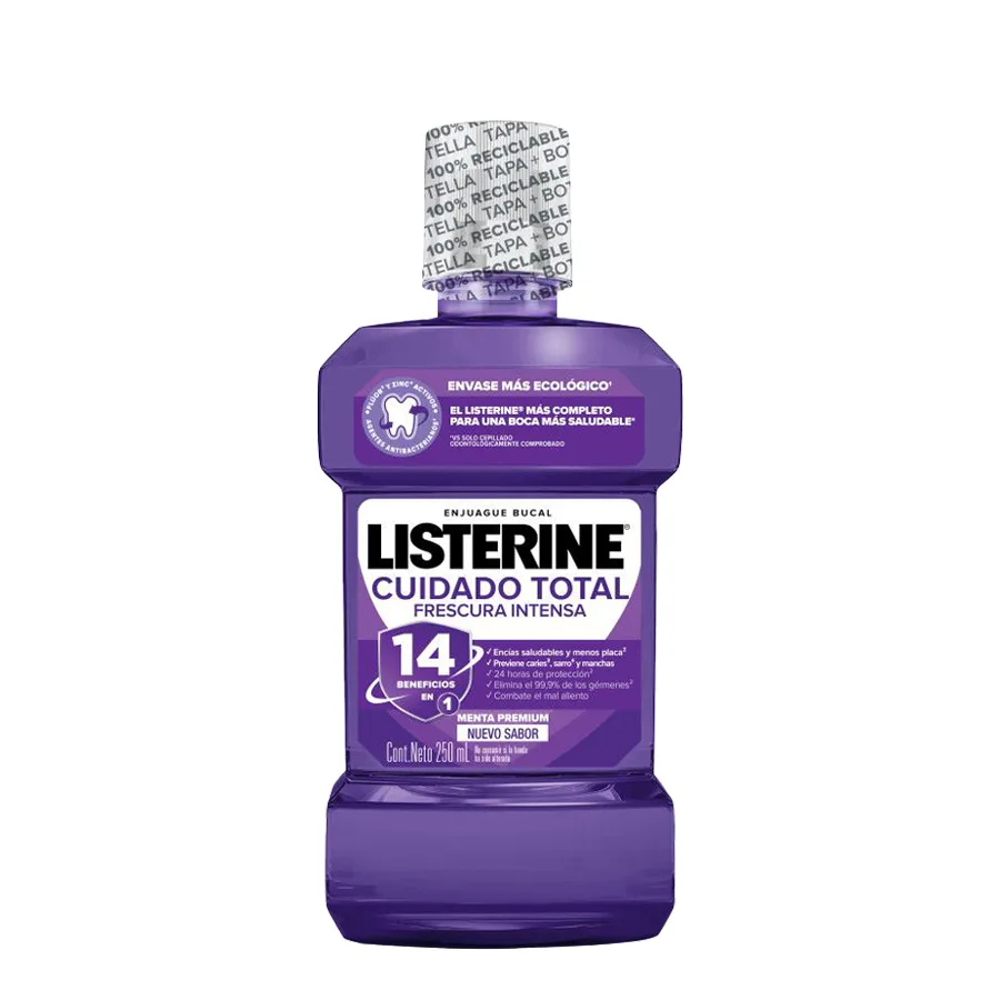 Enjuague Bucal Listerine Cuidado Total 250 ml LOGM