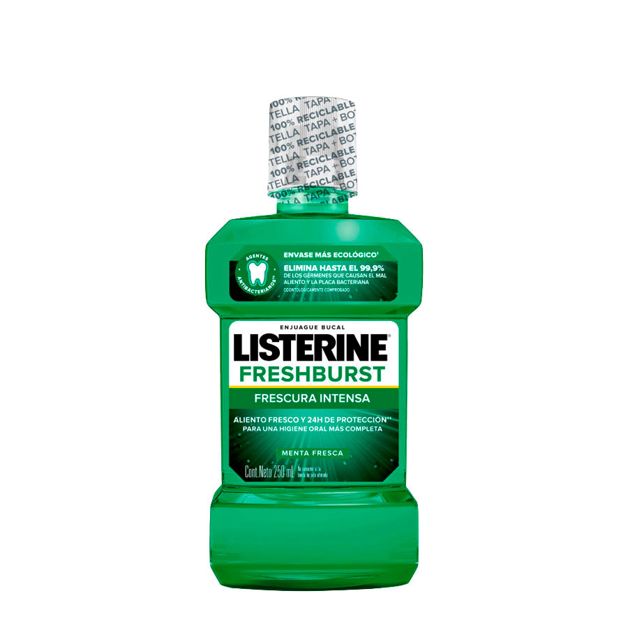 Enjuague Bucal Listerine Fresh Burst 250 ml LOGM