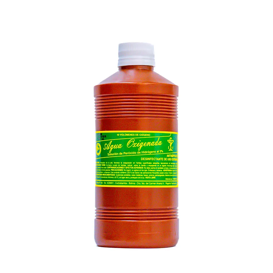 Agua Oxigenada 10 Vol X 60 Ml