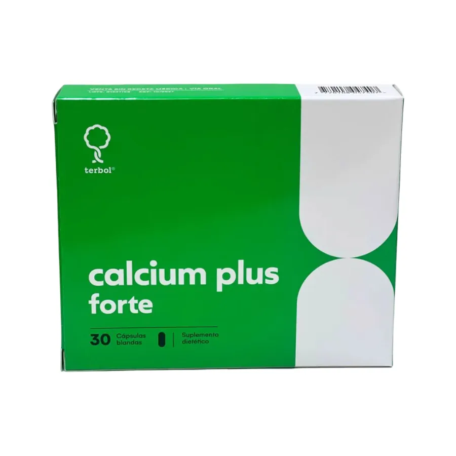 Terbonova Calcium Plus Forte X 1 Cap.Blanda