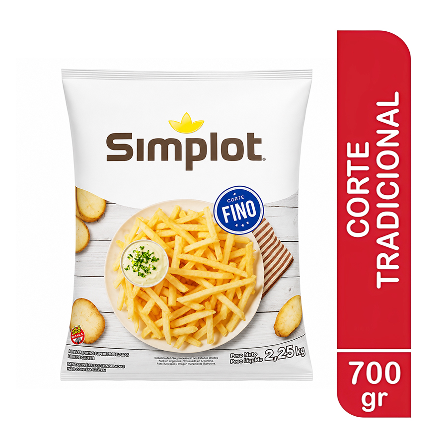 Simplot Traditional Papas Congeladas Tradicional Simplot 700 gr | HIPERMAXI ROCA Y CORONADO ...