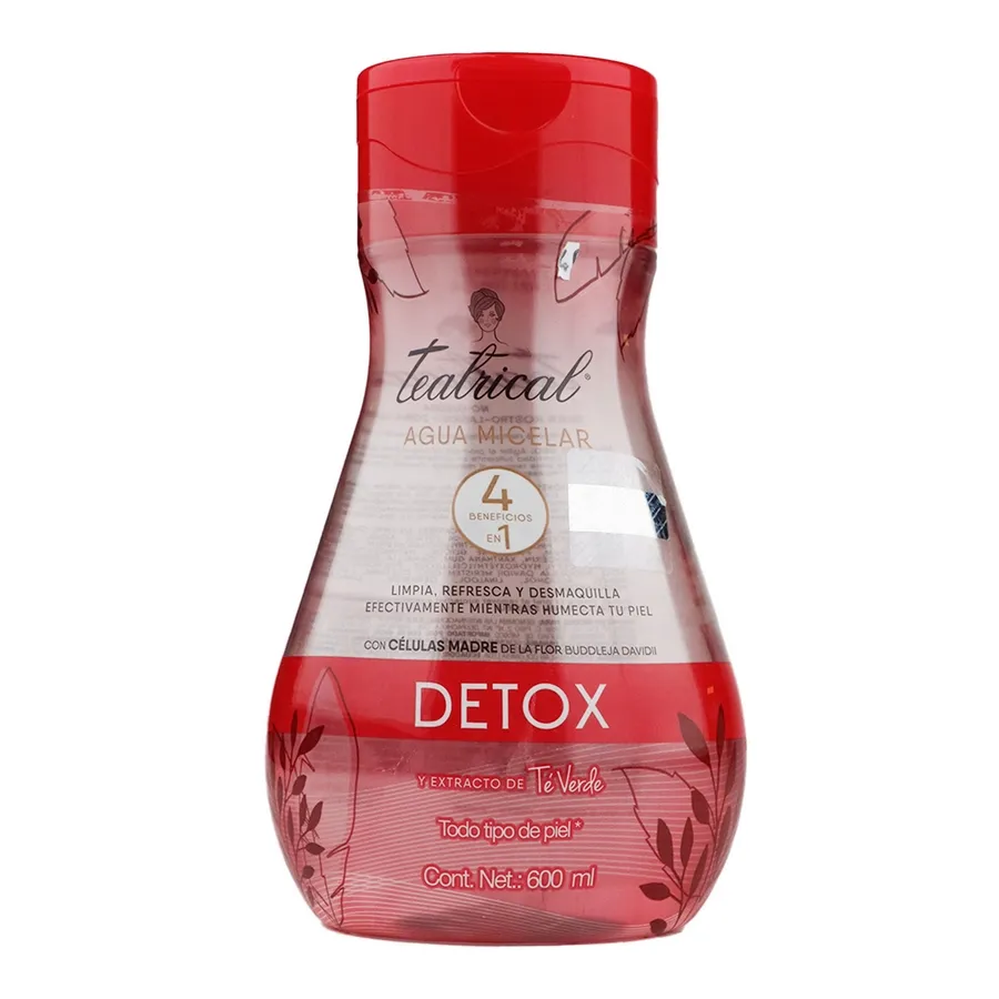 Agua Micelar Teatrical Detox 600 ml