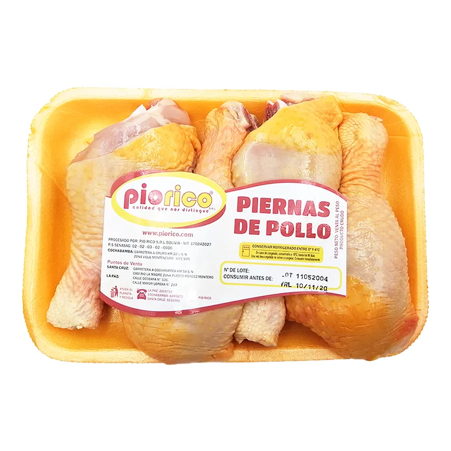 Pio Rico Pierna de Pollo Pio Rico Bandeja kg | HIPERMAXI PANAMERICANA | Hipermaxi