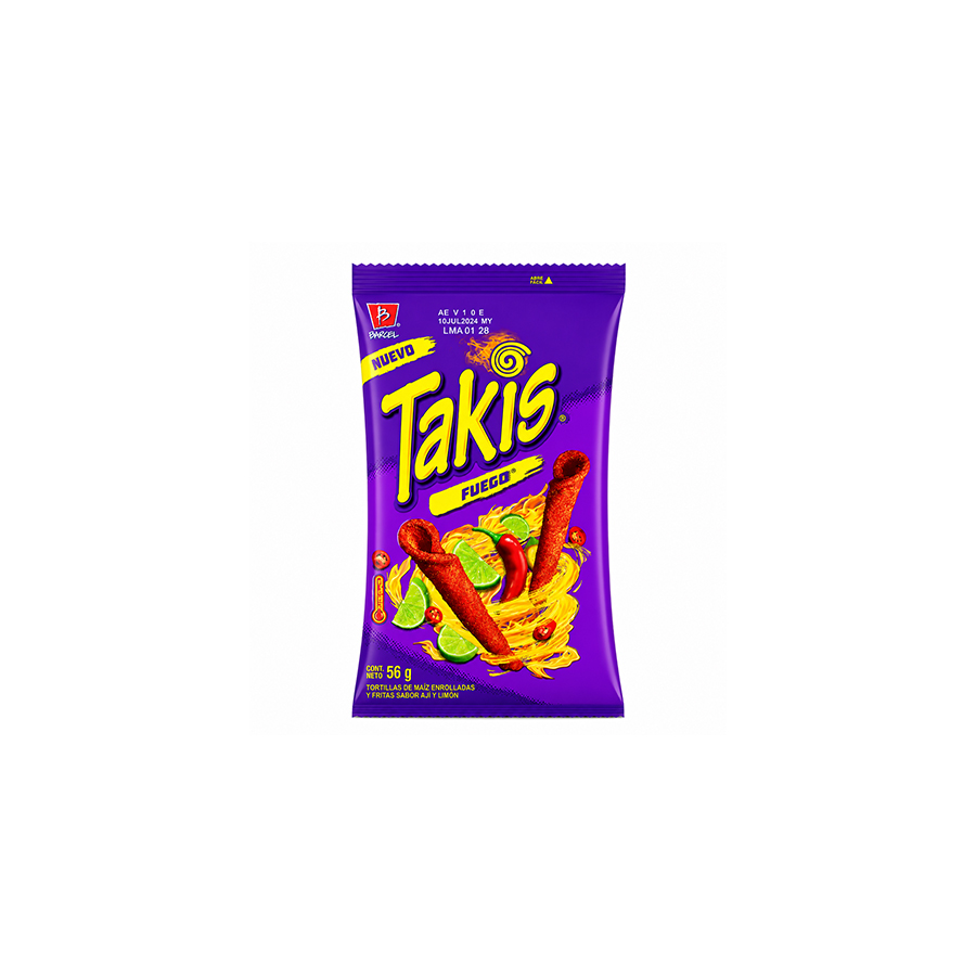 Takis Rojos Takis Fuego mex 56 gr | HIPERMAXI ROCA Y CORONADO | Hipermaxi