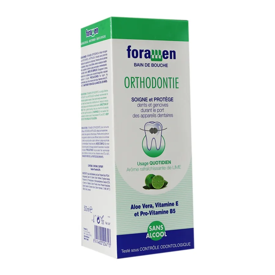 Enjuague Bucal Foramen Ortodoncia 500 ml