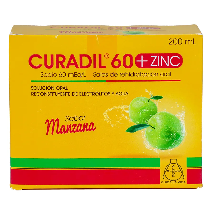 Curadil 60 + Zinc Suero Sabor Manzana