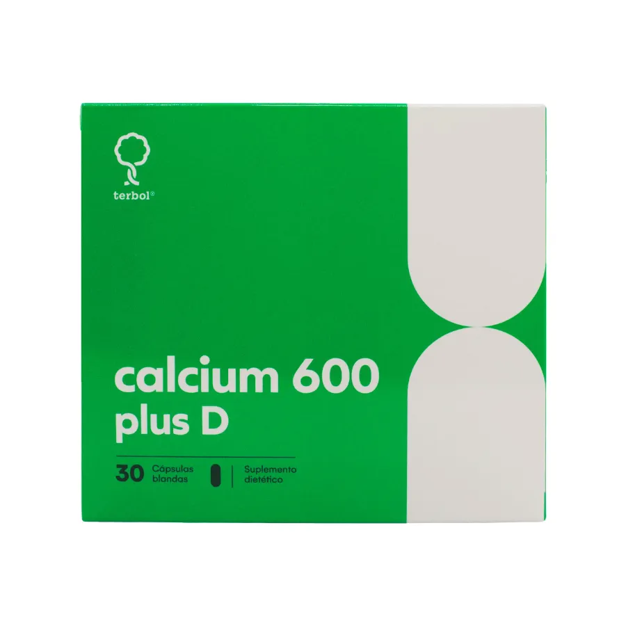Terbonova Calcium 600 Plus D X 1 Cap.Blanda