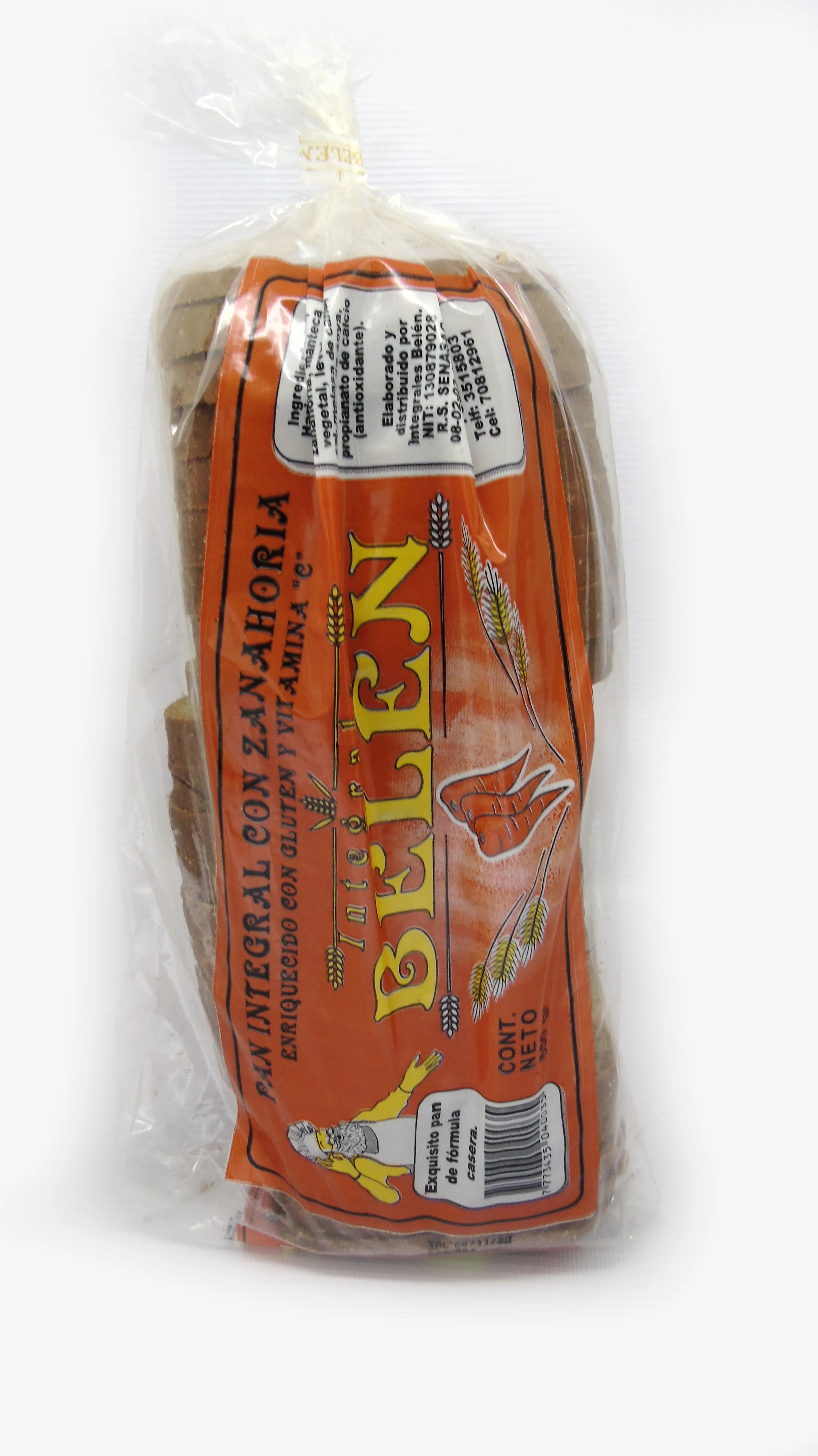 Pan Roca Pan Molde Integral Belen Zanahoria 550 g | HIPERMAXI ROCA Y CORONADO ...