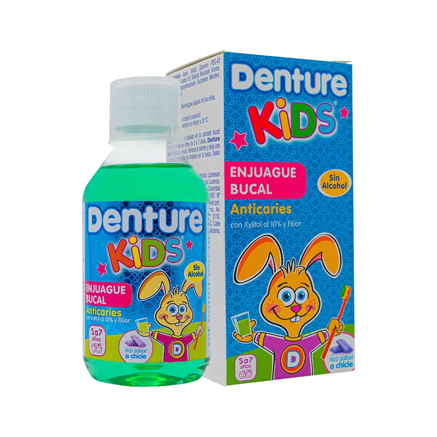Denture Kids X 240 ml Enjuague Bucal