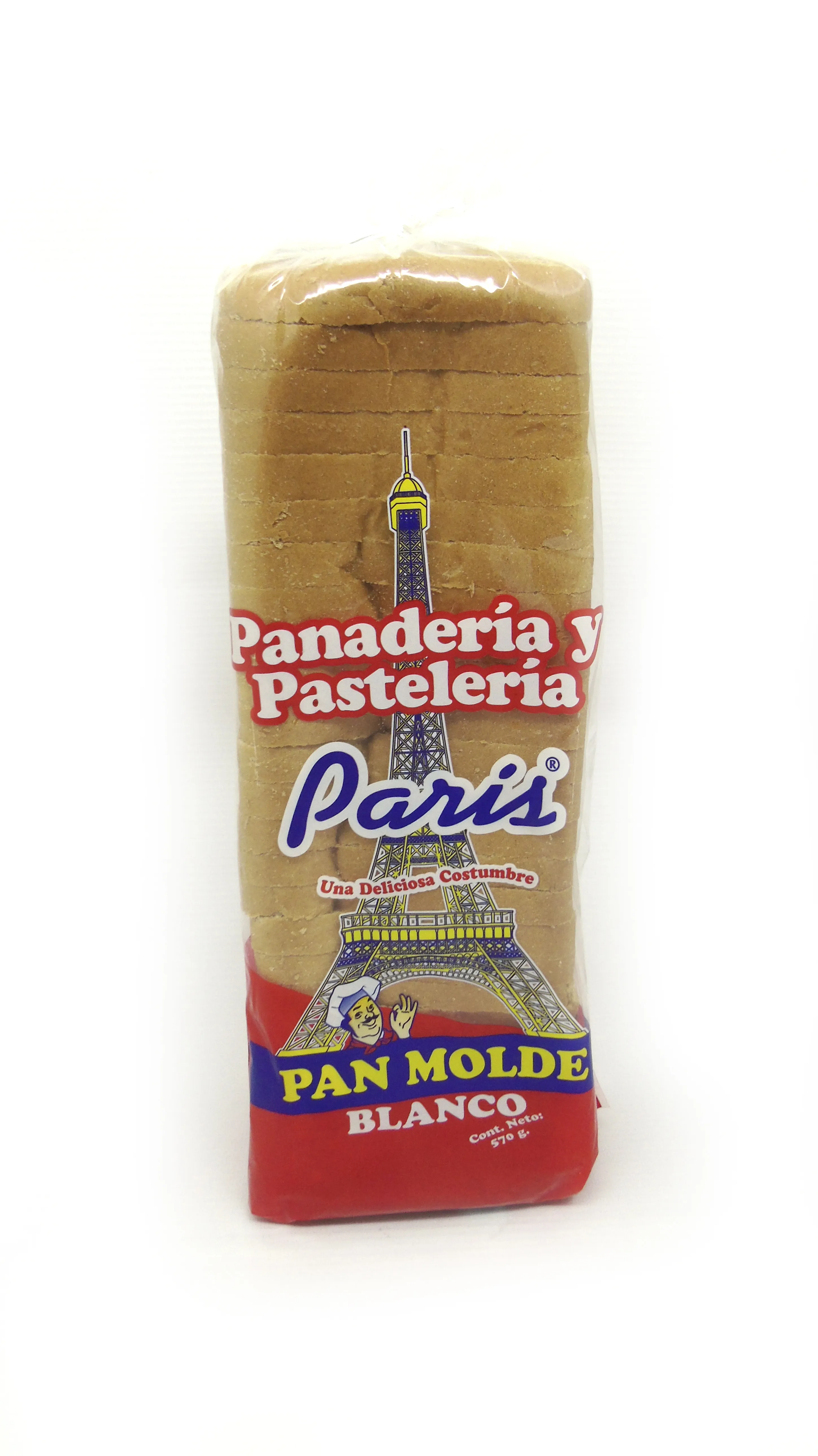 Pan Roca Pan Molde Paris Blanco Negro 700 gr | HIPERMAXI ROCA Y CORONADO | Hipermaxi